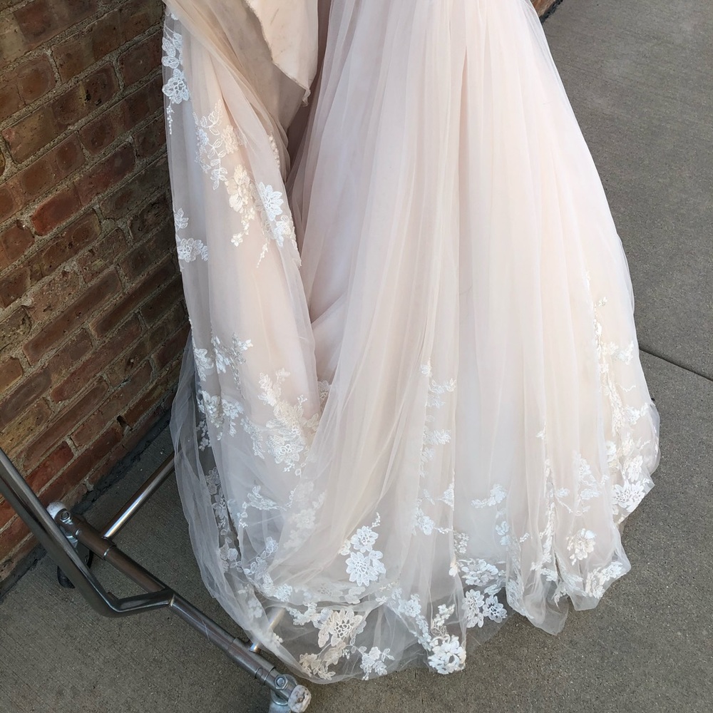 Stella York size 12 wedding ball gown - Picture 7 of 11